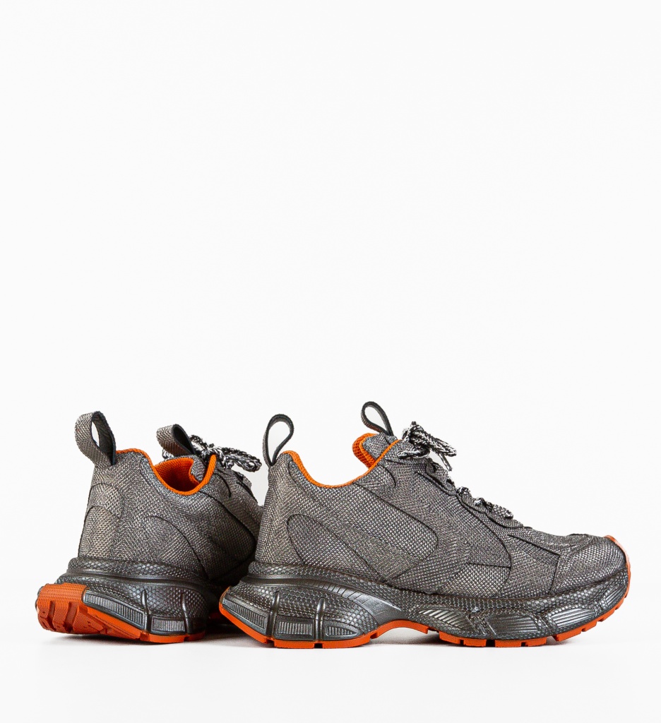 Sneakers Dama Dyryry Gri - Confort Sport - imagine 5