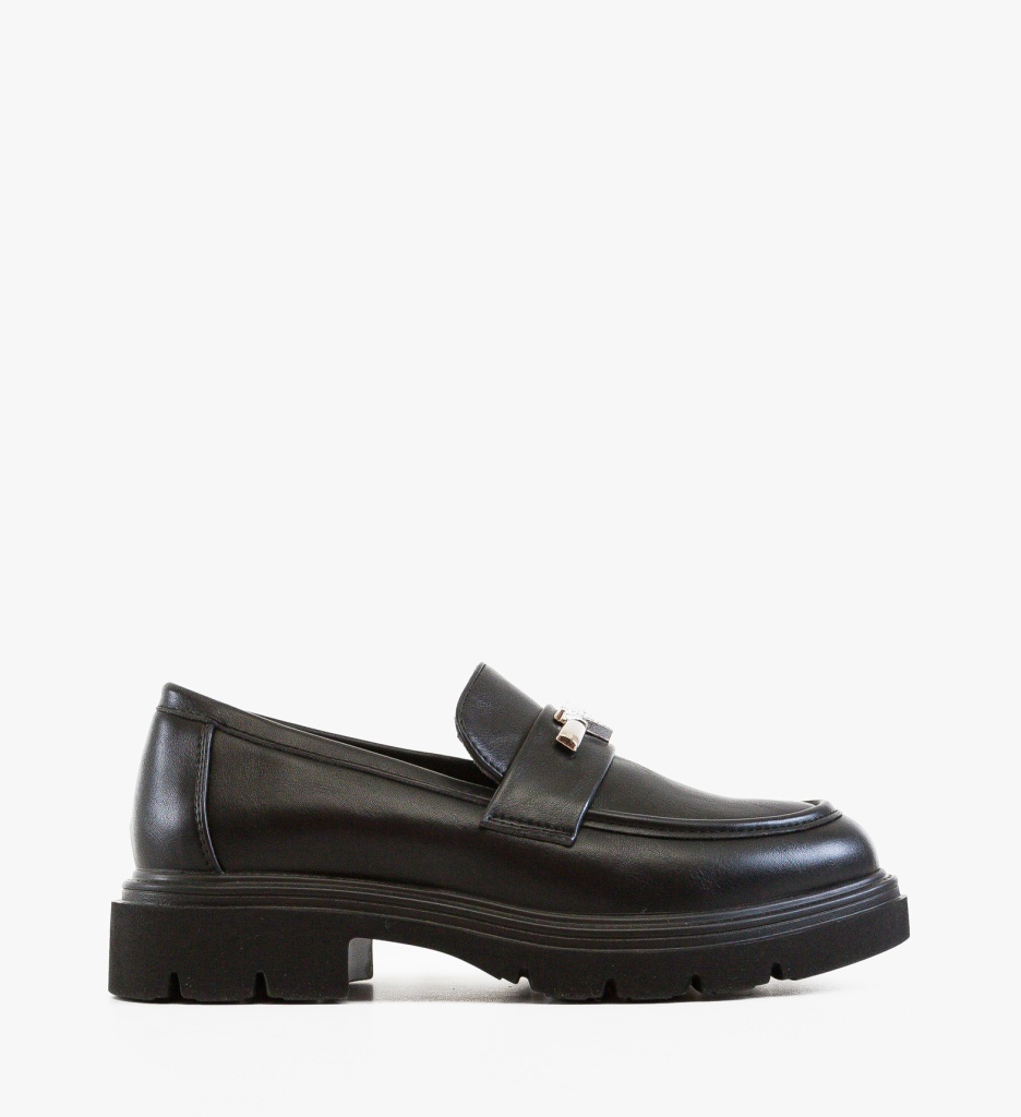 Pantofi Casual Dama Stende Negri Confortabili - imagine 6