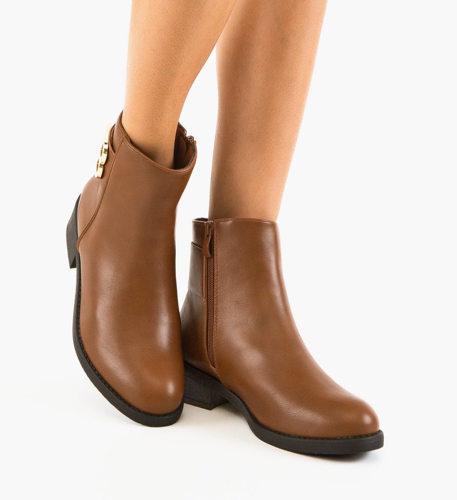 Ghete Dama Camel Kalbre - Confort si Stil - imagine 2