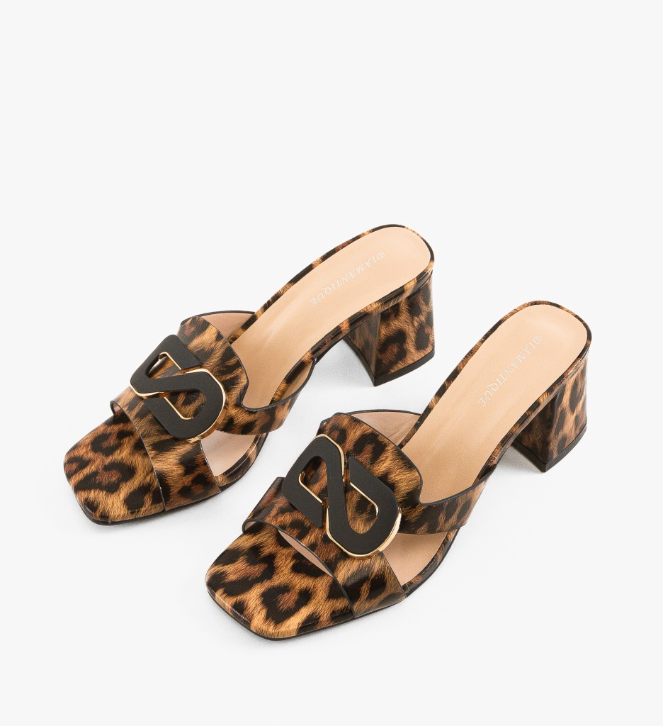 Saboti Animal Print - Eleganță și Stil Unic - imagine 4