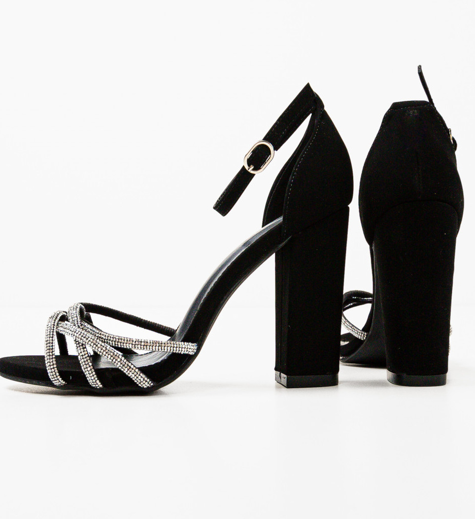Sandale Clayton Negre | Eleganță și Stil - imagine 8