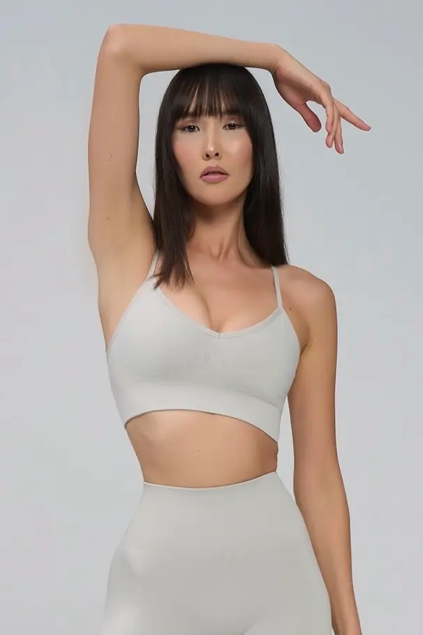 Bustieră Sport Push-Up Marquise cu Bretele Versatile - imagine 3