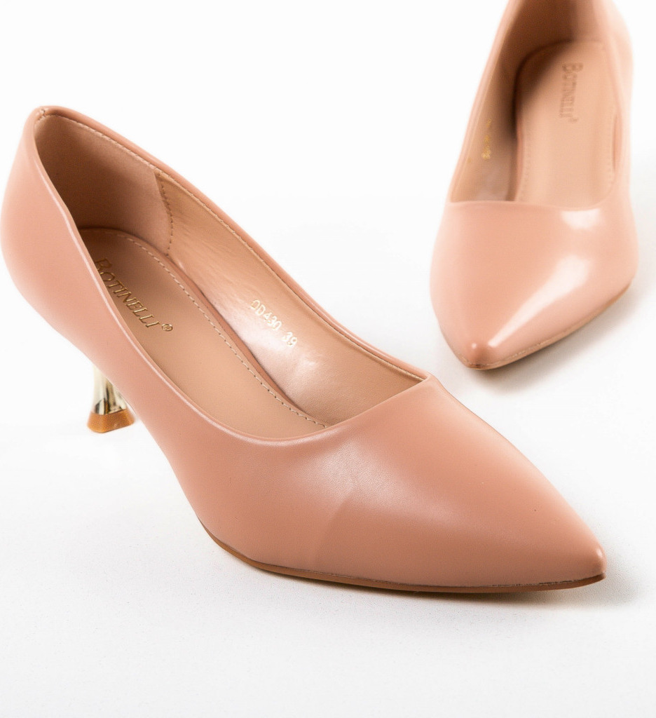 Pantofi cu Toc Nude Trois - Eleganță Versatilă - imagine 7