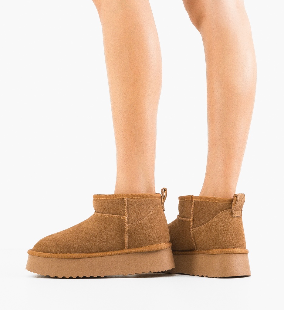 Cizme Ug Adaluzia Camel - Confort & Stil - imagine 3
