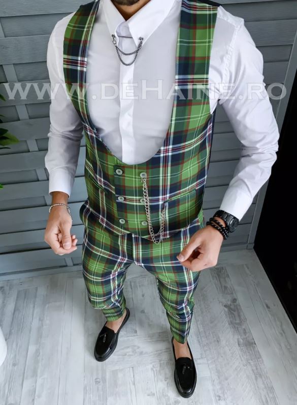 Vesta Barbati Slim Fit Eleganta Bumbac
