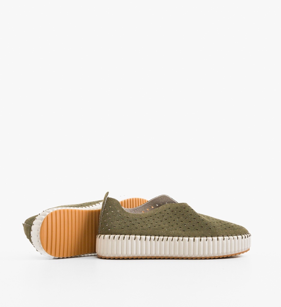 Pantofi Casual Berrt Verzi - Confort și Stil - imagine 4