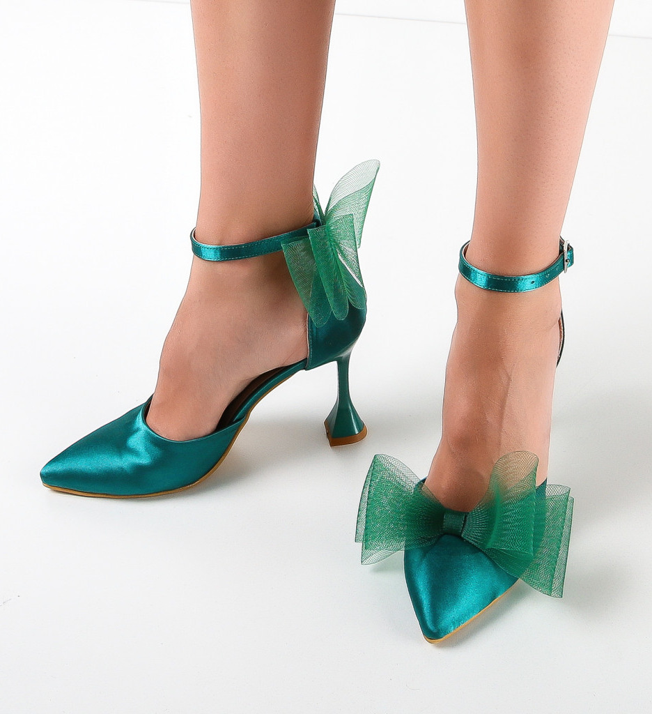 Pantofi Bigus Verzi - Eleganță și Stil - imagine 4