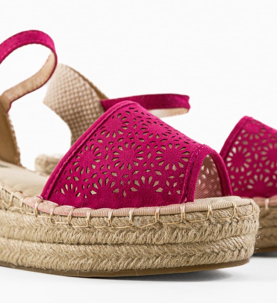 Sandale Dama Turan Fuchsia - Eleganță și Confort - imagine 8