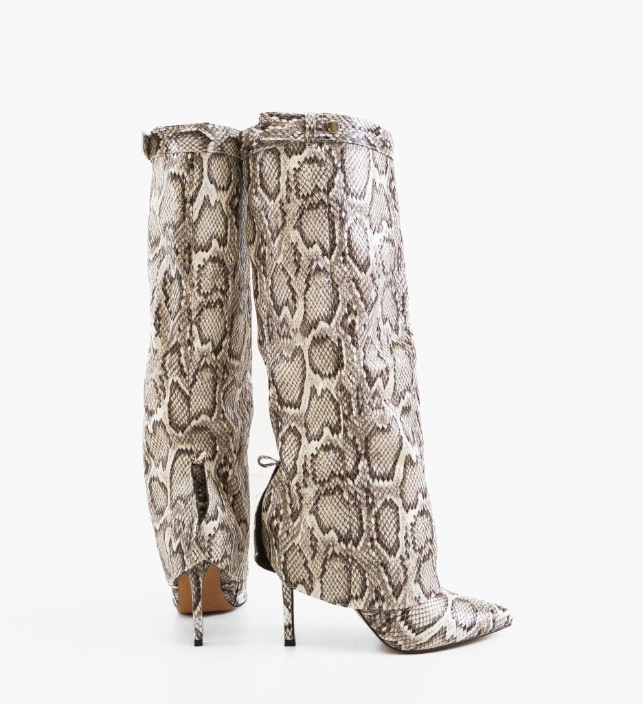 Cizme Dama Sneiki Print - Stil și Confort Modern - imagine 4
