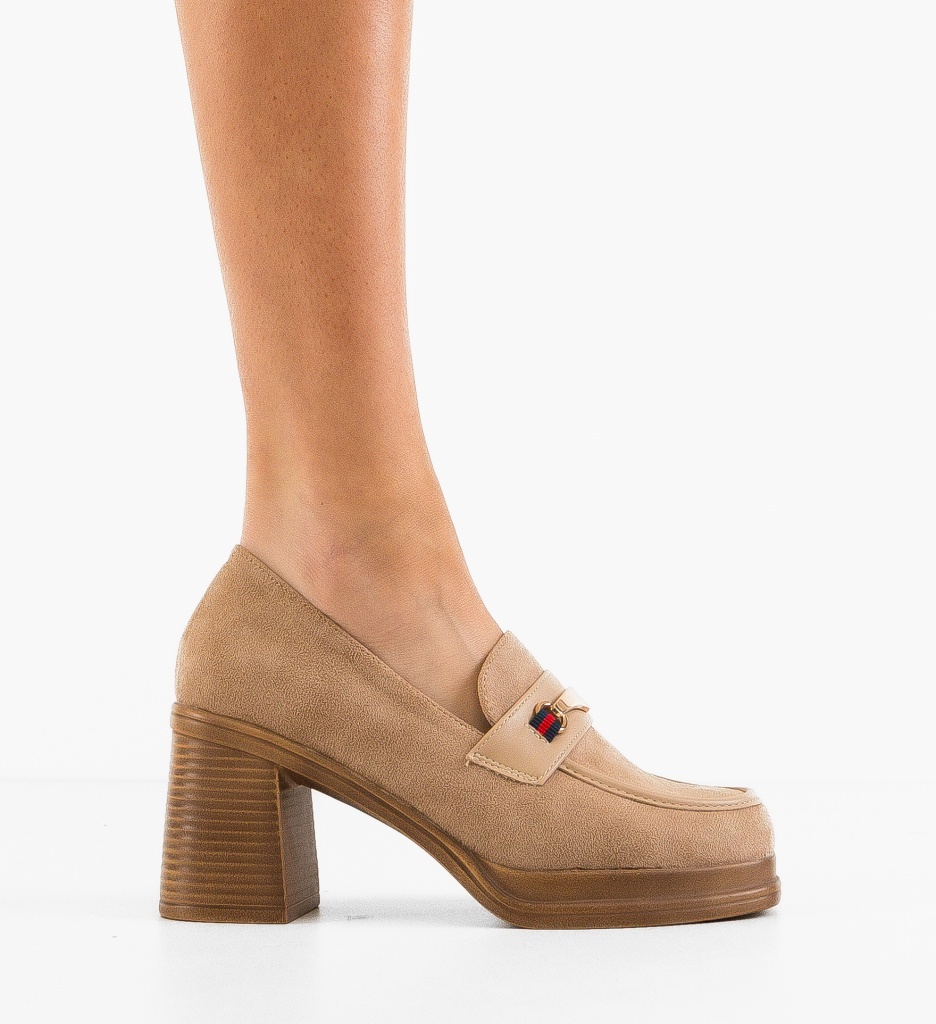 Pantofi Dama Tamlan Khaki | Eleganță Asigurată - imagine 6