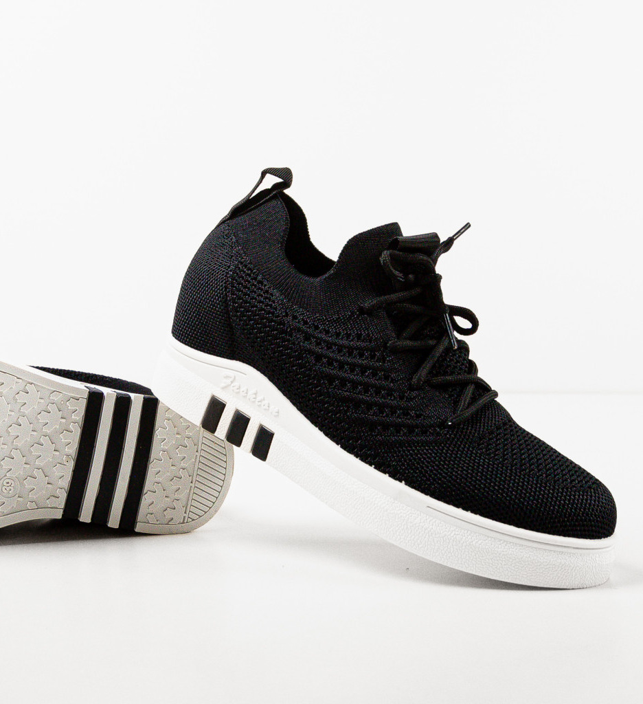 Sneakers Staplic Negri - Confort și Stil - imagine 4
