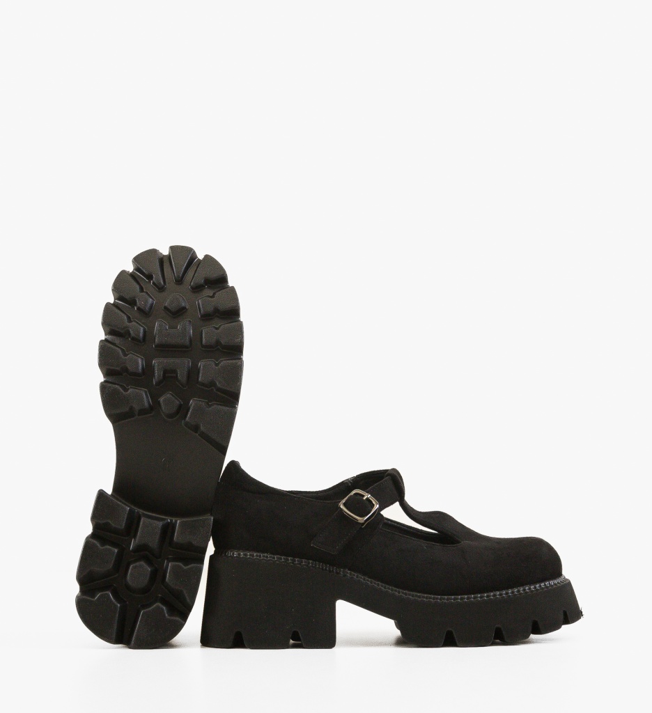 Pantofi Casual Dama Fabox Negri - Confort și Stil - imagine 4