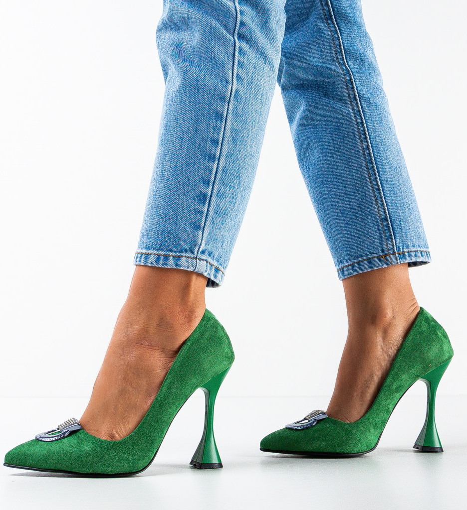 Provok Verde 3: Pantofi cu Toc Eleganți