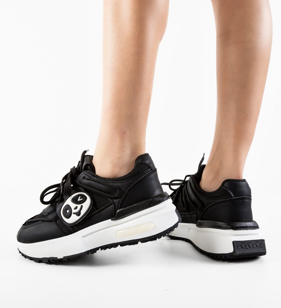 Sneakers Dama Negri Pandana | Confort și Stil Urban - imagine 4