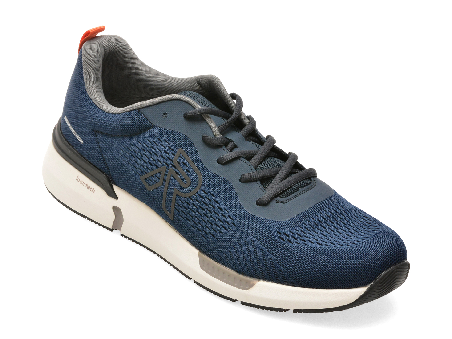 Pantofi sport Rieker bleumarin, confort textil