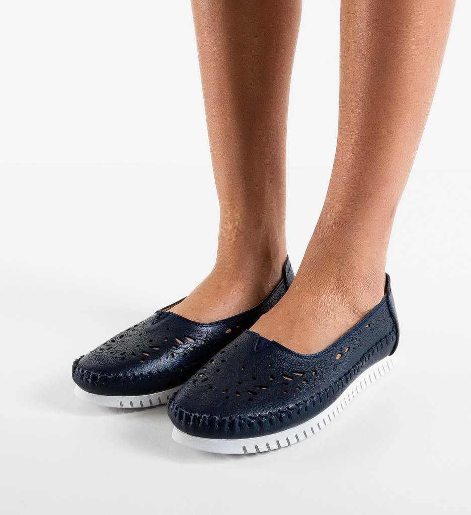 Pantofi Casual Fytay Bleumarin - Confort și Stil - imagine 3