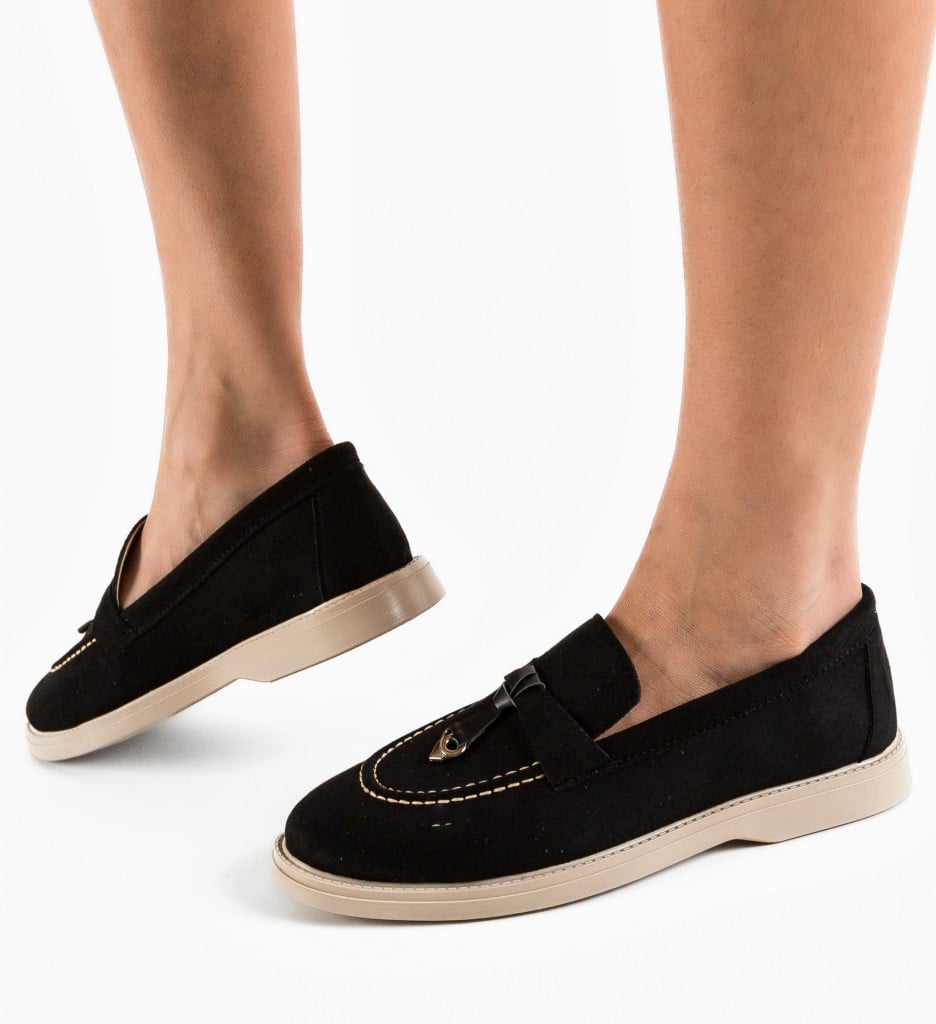 Pantofi Casual Evelynne Negri | Confort & Stil - imagine 9