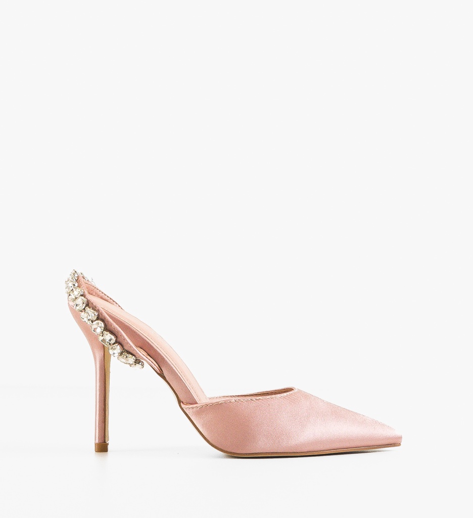 Pantofi Havenot Aurii cu Toc Eleganți - imagine 7