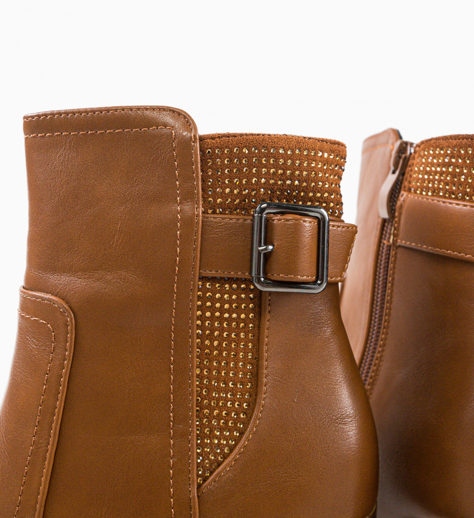 Botine Kiana Camel - Eleganță și Confort - imagine 7