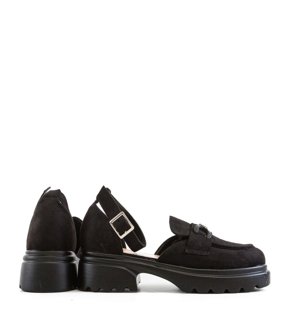 Pantofi Casual Dama Rightte Negri 2 - Confort Stilat - imagine 3