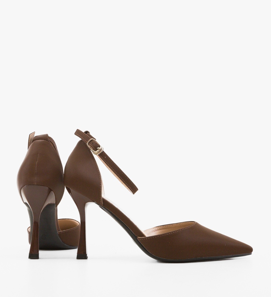 Pantofi cu toc Zaker Maro – Eleganță și Confort