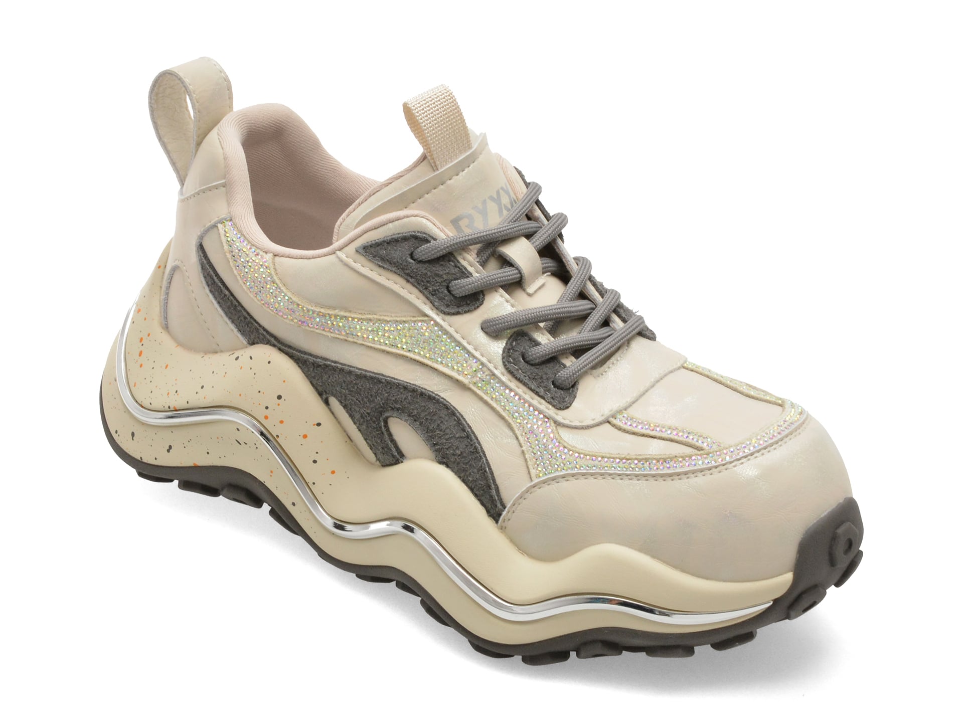 Pantofi Sport GRYXX Bej Piele Naturală Confort