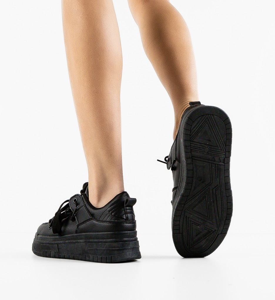 Sneakers Dama Deleon Negri | Confort și Stil - imagine 3