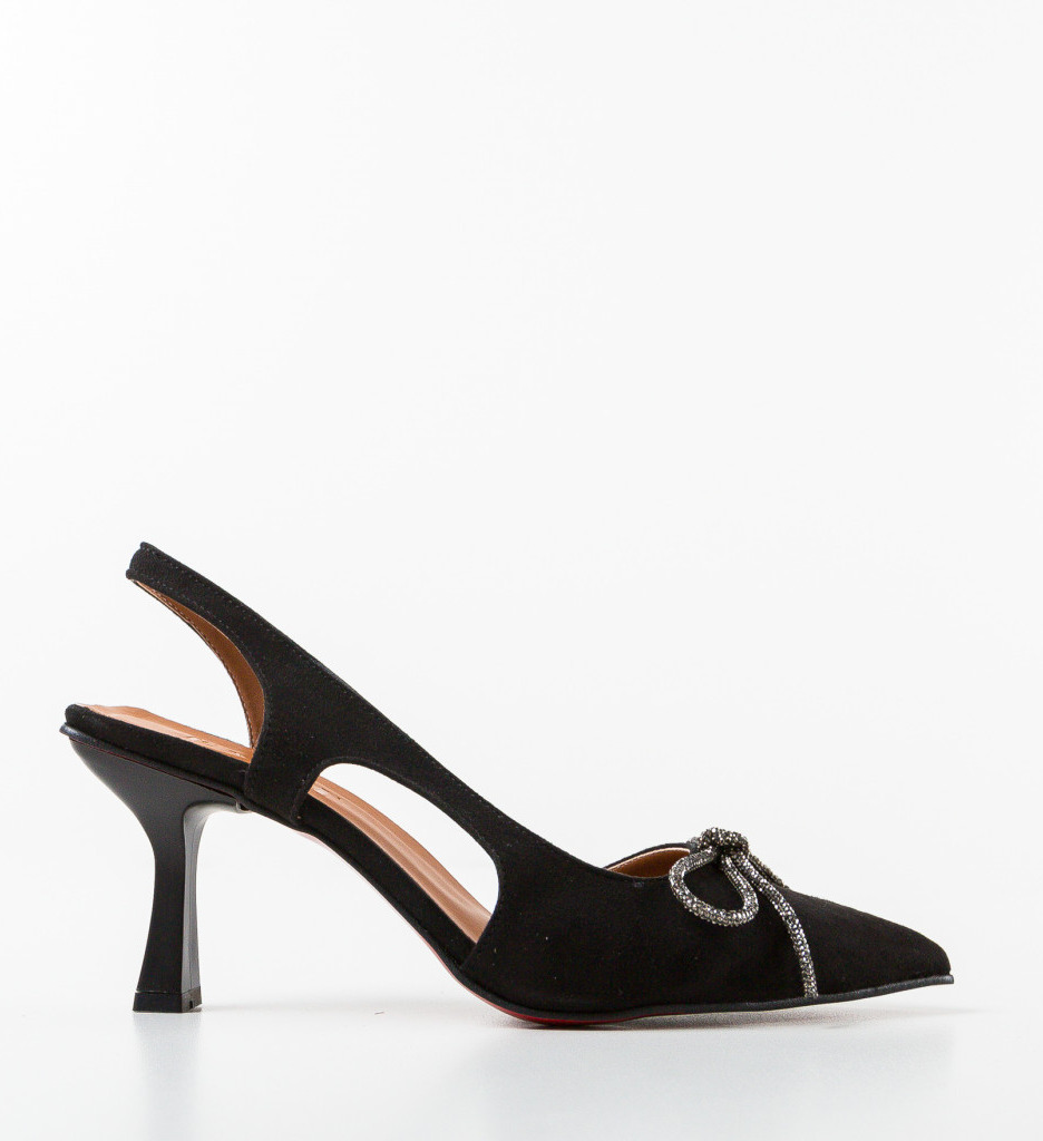Pantofi Dama Dinut Negri Eleganți - imagine 5