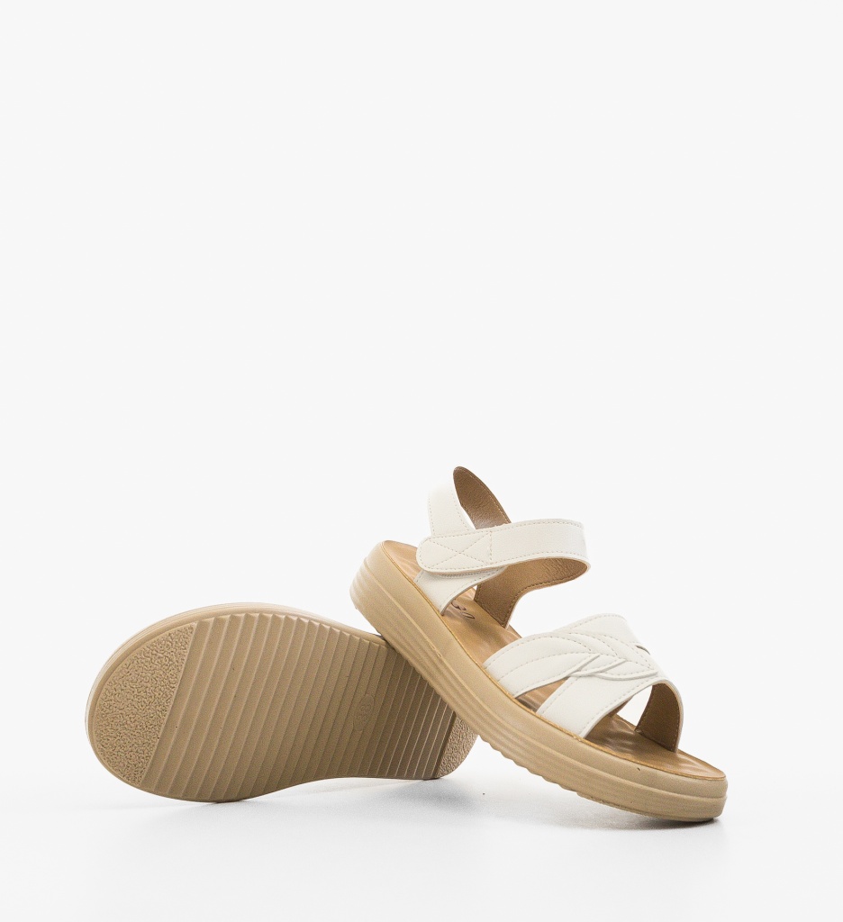 Sandale Dama Arvel Albe - Eleganță și Confort - imagine 4