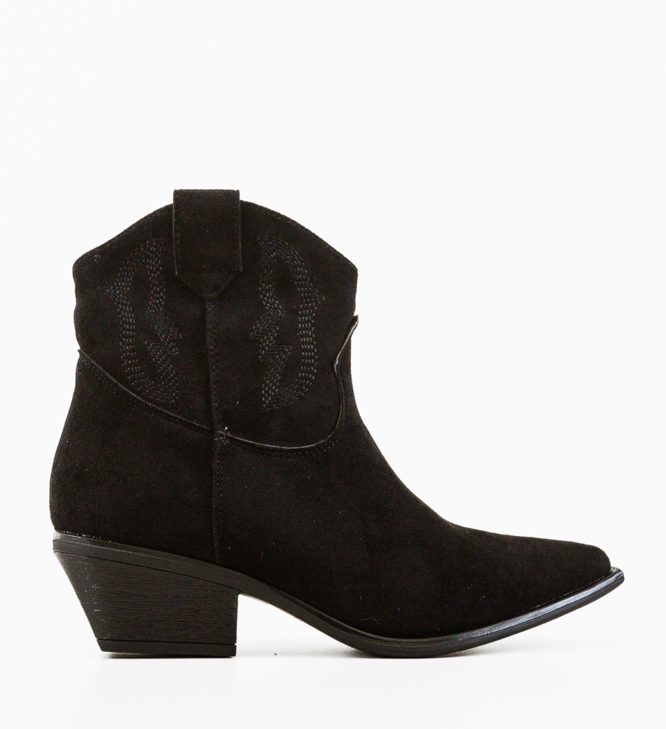 Botine Dama Kaoru Negre | Stil și Confort - imagine 3