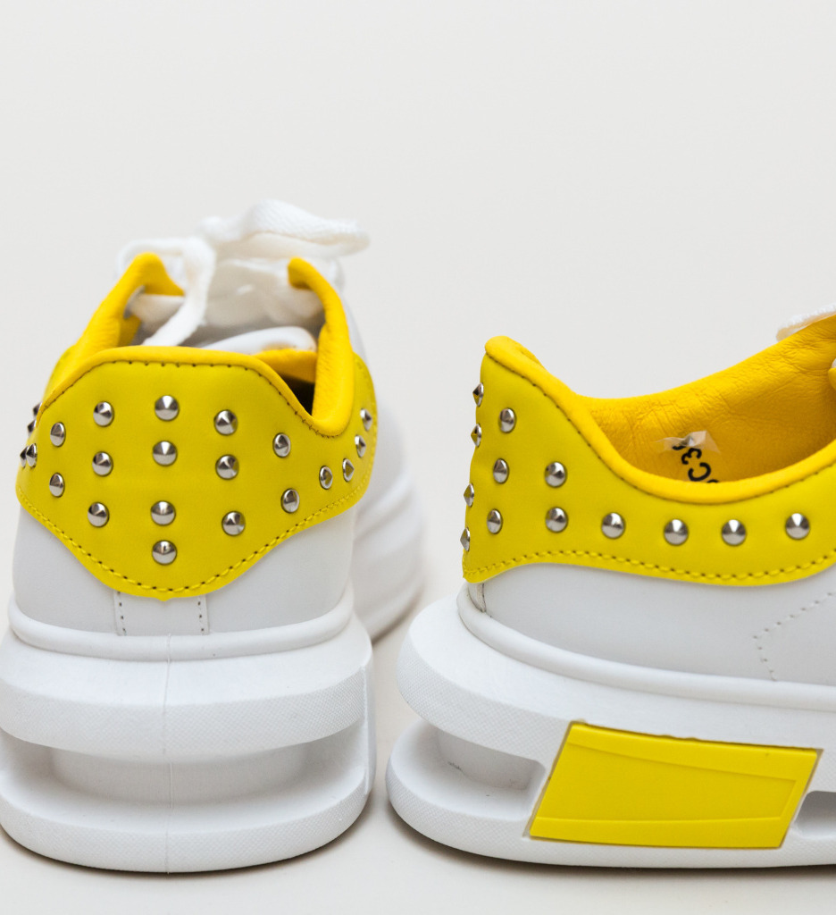 Pantofi Sport Boteta Galbeni - Confort și Stil - imagine 4