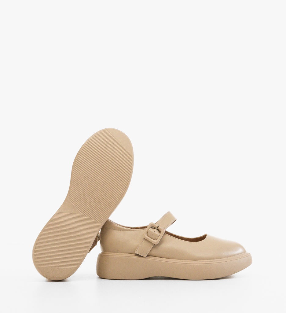 Pantofi Casual Dama Eomer Bej - Confort și Stil - imagine 5