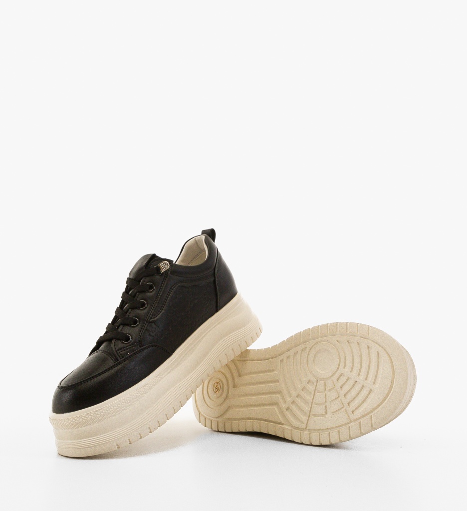 Sneakers Dama Zeland Negri - Confort și Stil - imagine 5