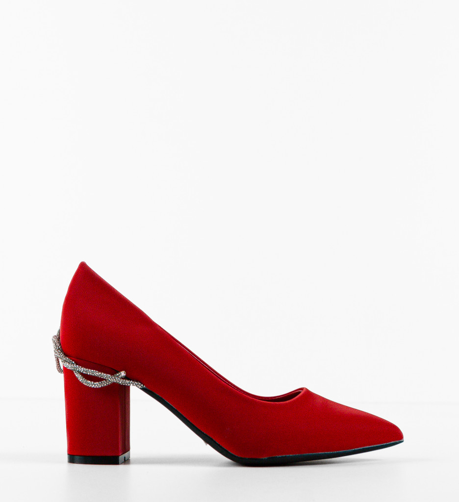 Pantofi Wick Rosii - Eleganță și Stil - imagine 4