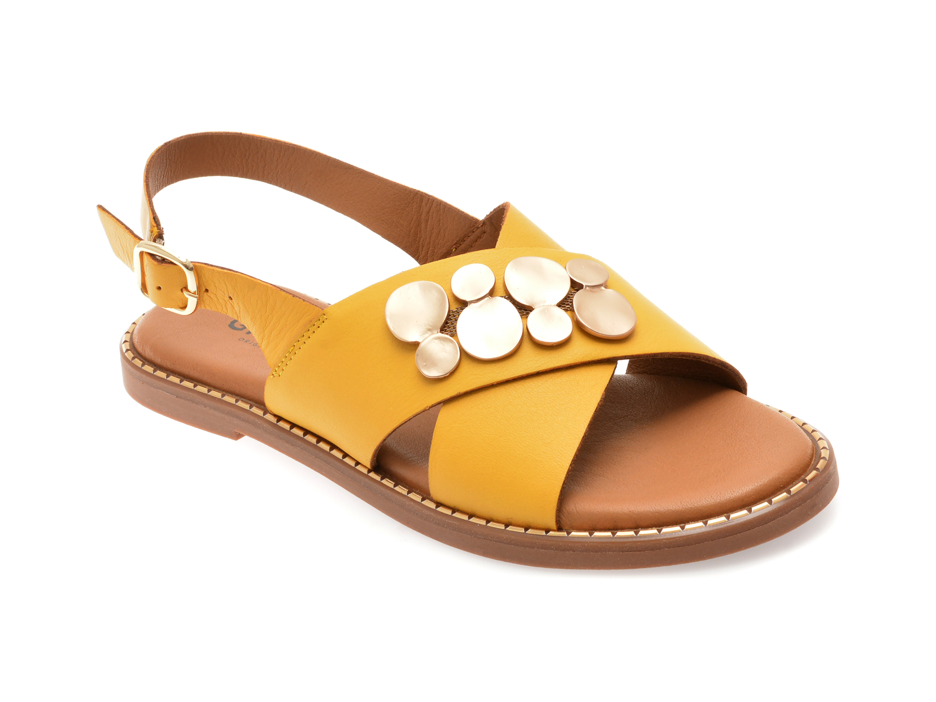 Sandale GRYXX Galbene | Stil Veritabil