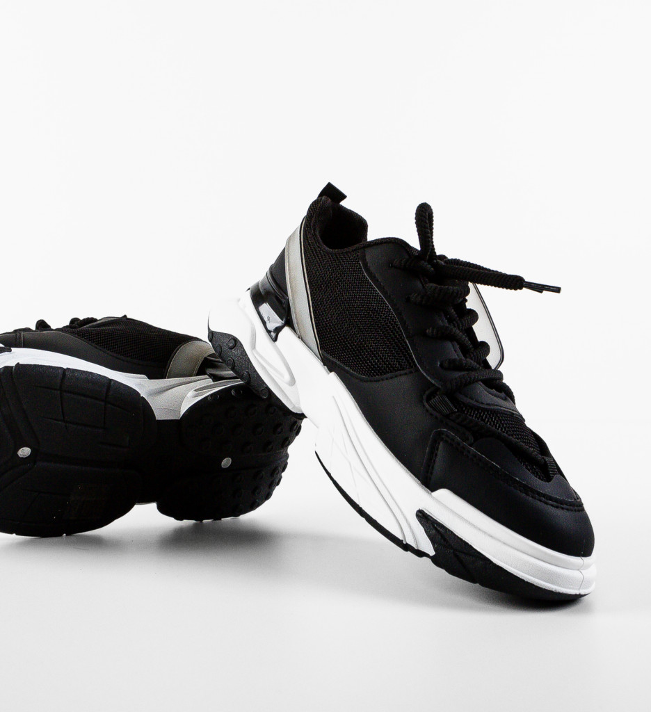 Sneakers Dama Mallorca Negri - Confort Stilat - imagine 10