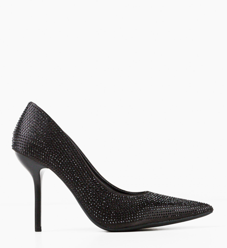 Pantofi Eleganți cu Toc Maritta Negri