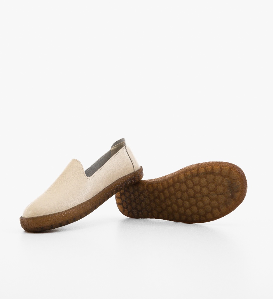 Espadrile Bej Confortabile Almagane - imagine 4