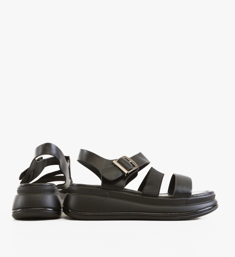Sandale Dama Adda Negre Elegante - imagine 4