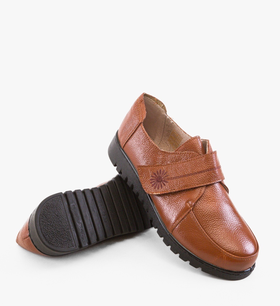 Pantofi Casual Marye Camel - Eleganță și Confort Zilnic - imagine 2