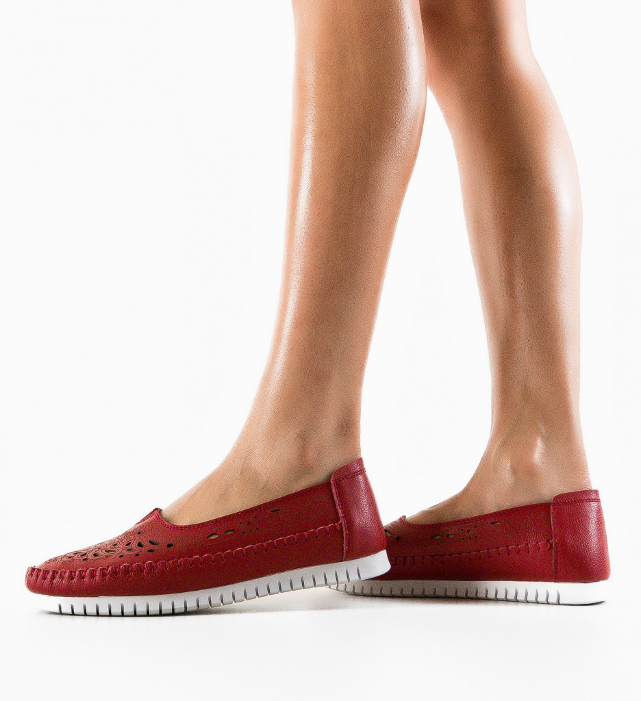Pantofi Casual Fytay Rosii | Stil și Confort