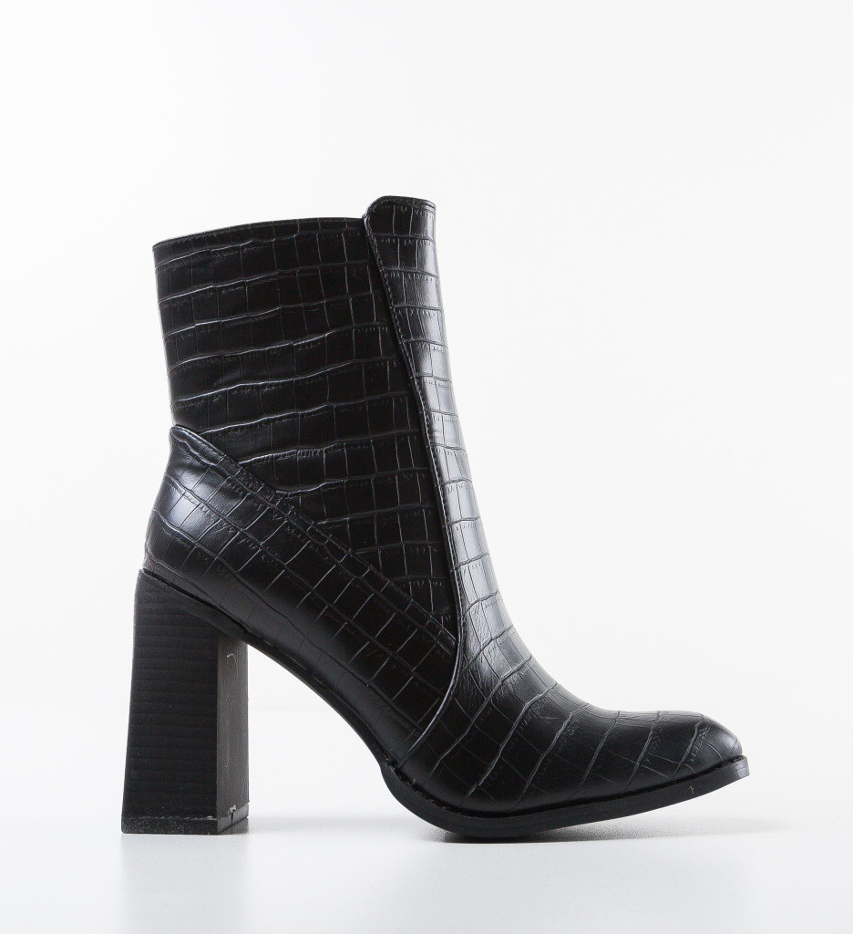 Botine Ameer Negre | Eleganță și Confort - imagine 5
