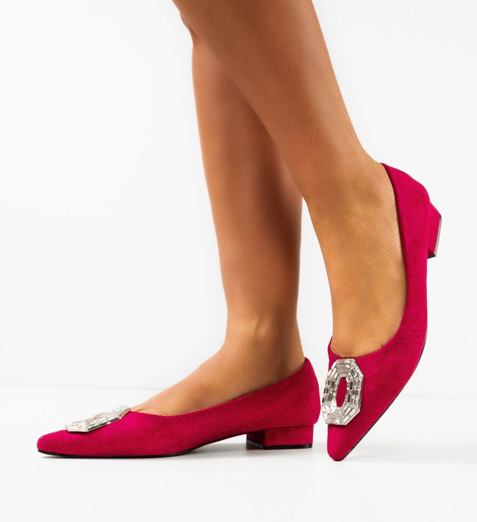 Pantofi Bendo Fuchsia - Eleganță și Stil - imagine 2