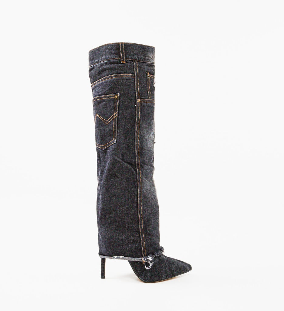 Cizme Dama Outback Negre Rezistente - imagine 5