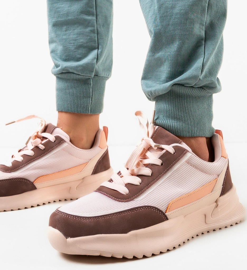 Sneakers Dama Darcy Corai - Confort și Stil - imagine 2