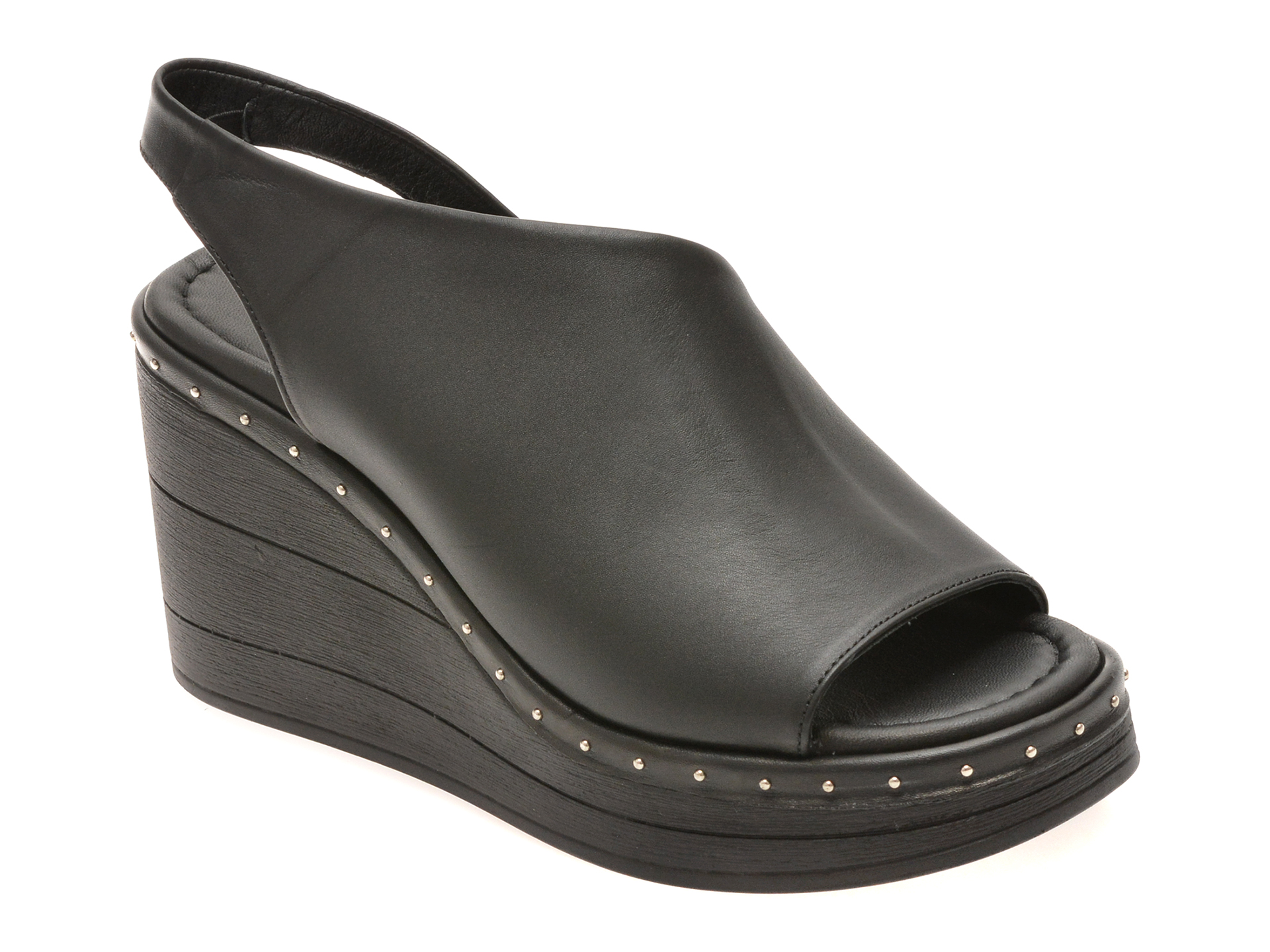 Sandale GRYXX Negre din Piele Naturală | Eleganță și Confort