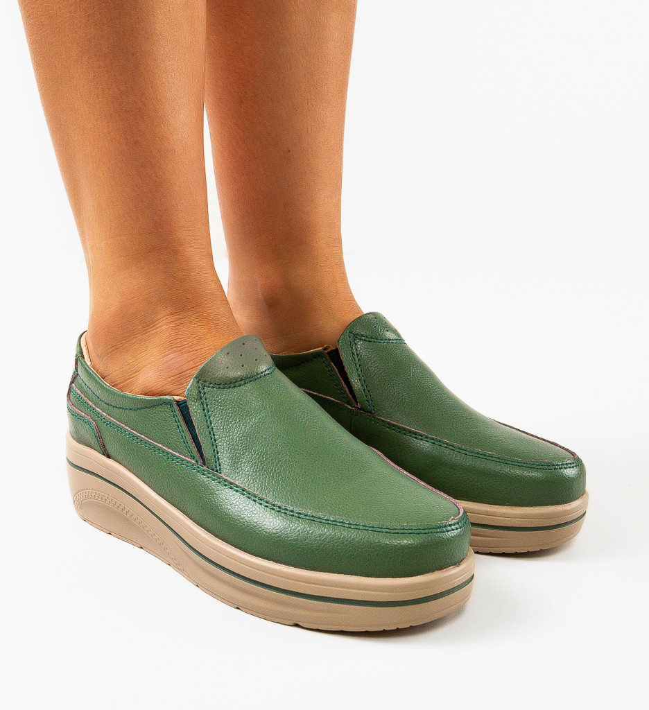 Pantofi Casual Rankin Verzi - Confort & Stil