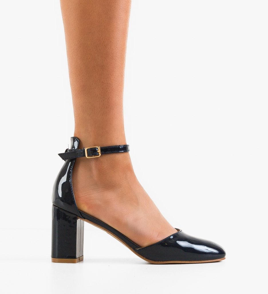 Pantofi Dama Peppre Bleumarin - Eleganță Asigurată - imagine 5