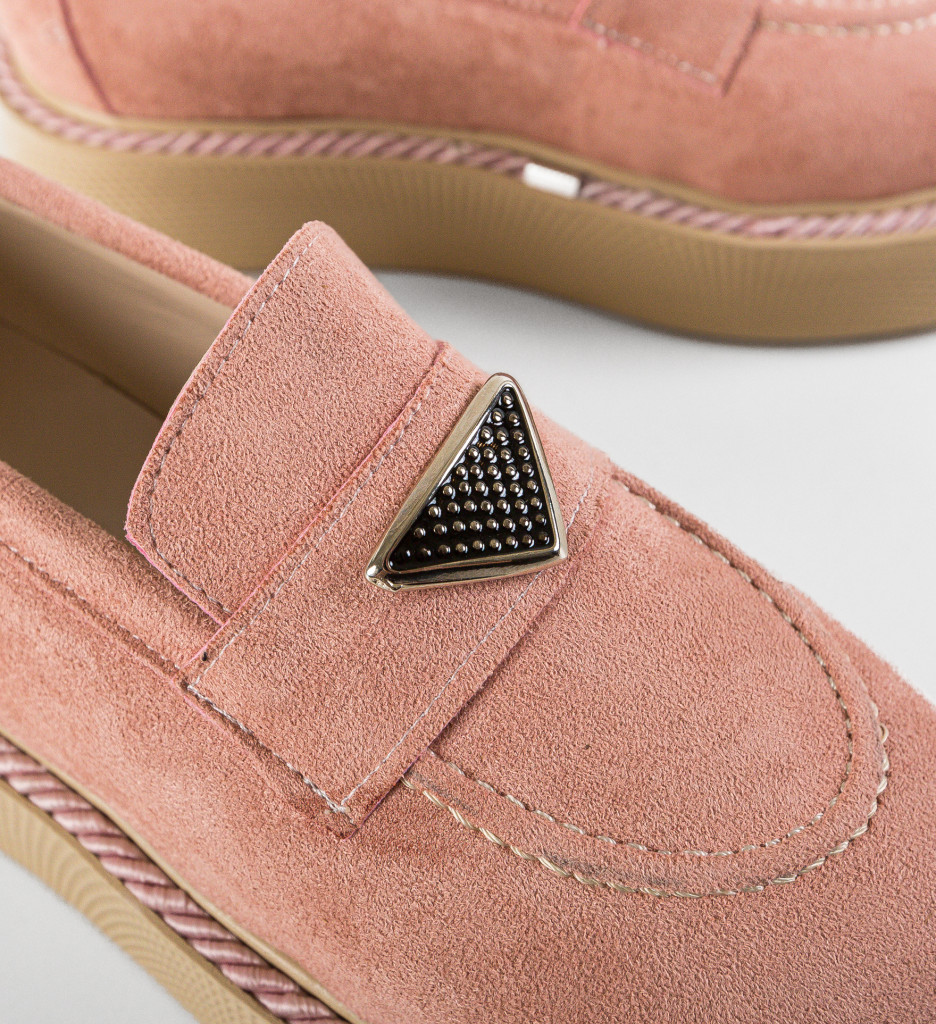 Pantofi Casual Krikri Roz - Confort și Stil - imagine 6