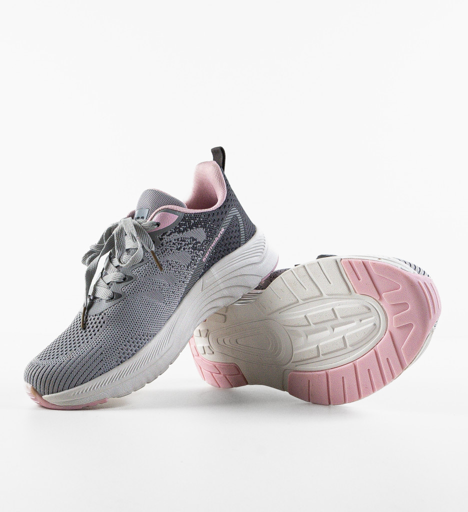 Pantofi Sport Mae Gri - Confort si Stil - imagine 6